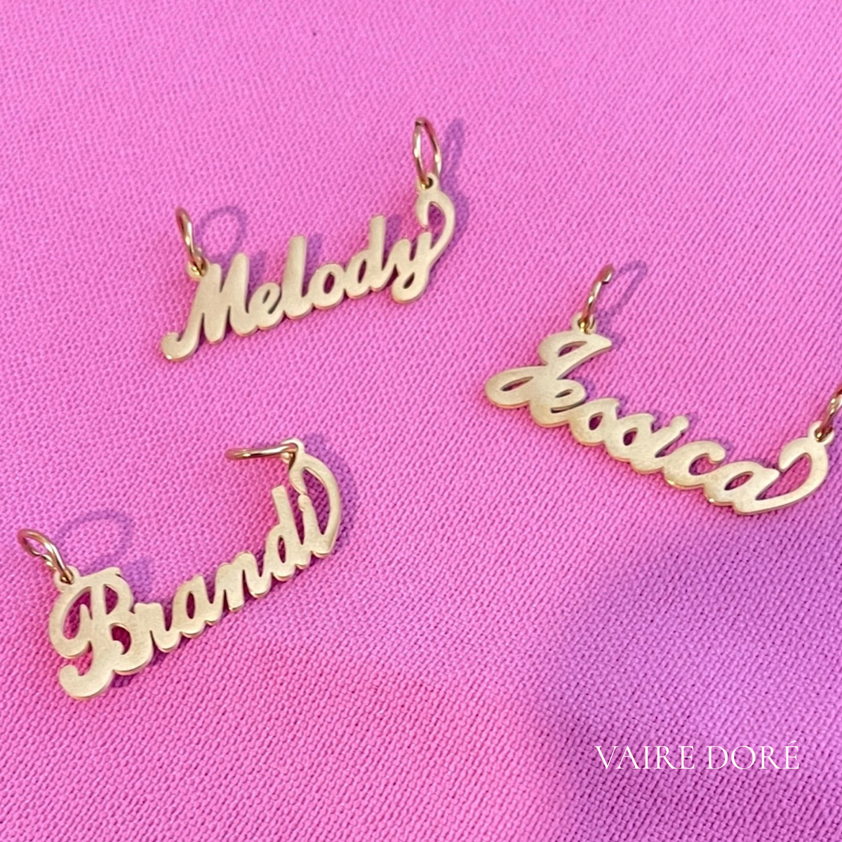 Mini Classic Custom Name Necklace