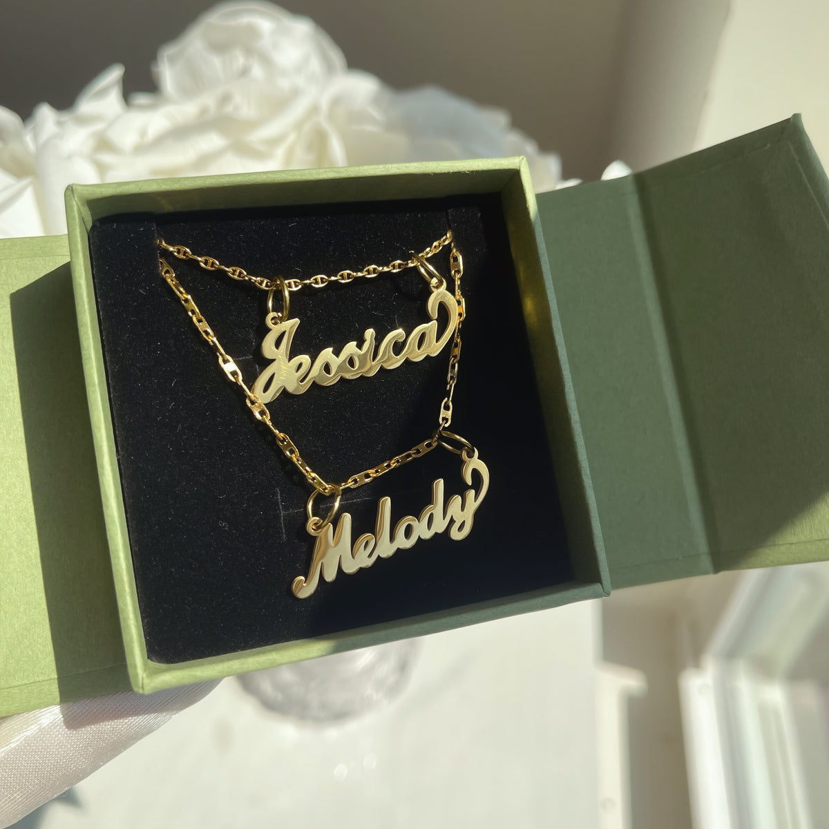 Mini Classic Custom Name Necklace