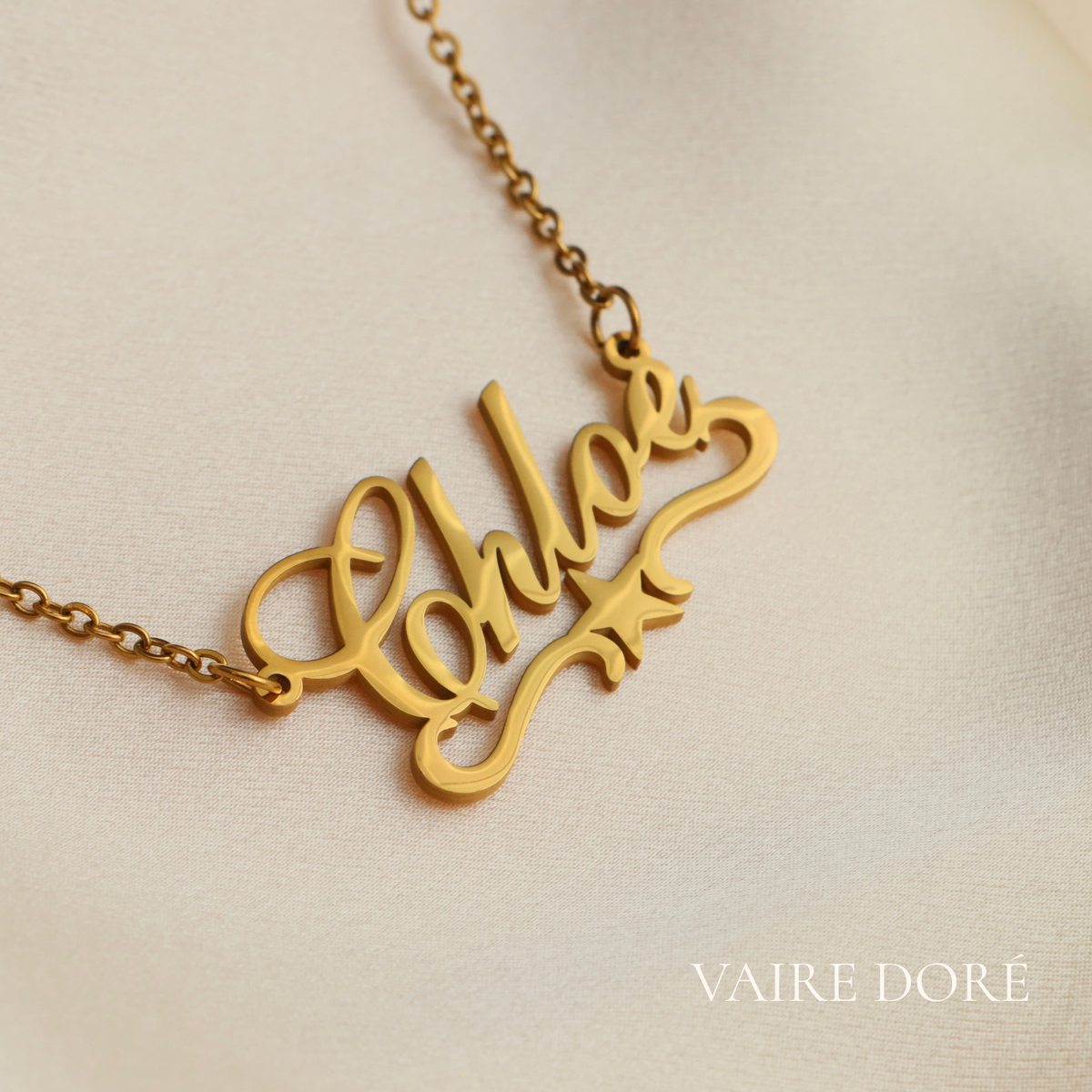 Star Custom Name Necklace