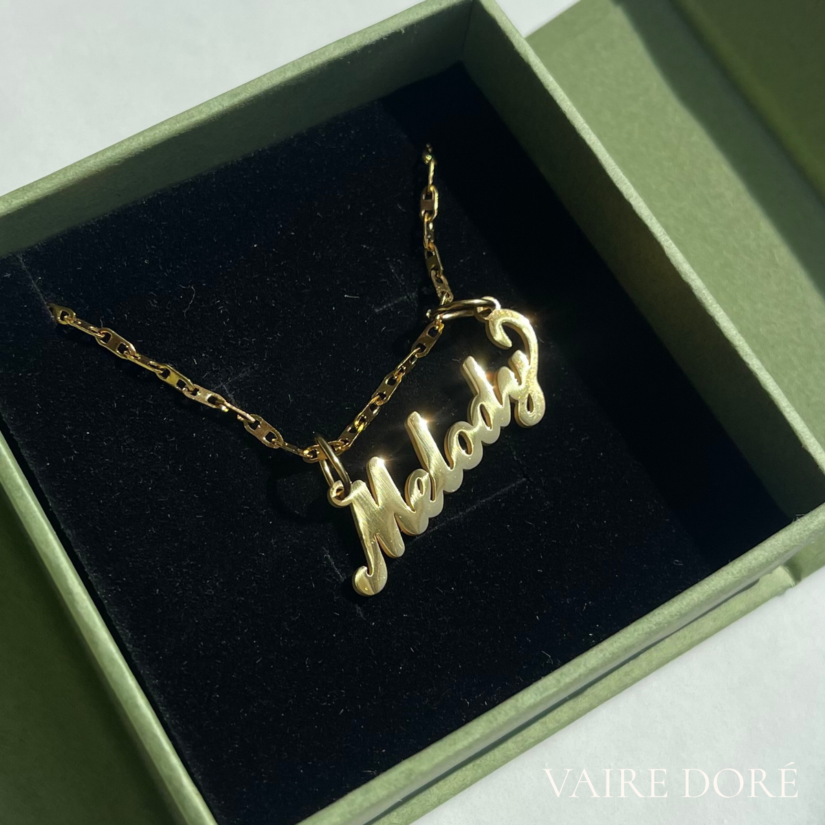Mini Classic Custom Name Necklace