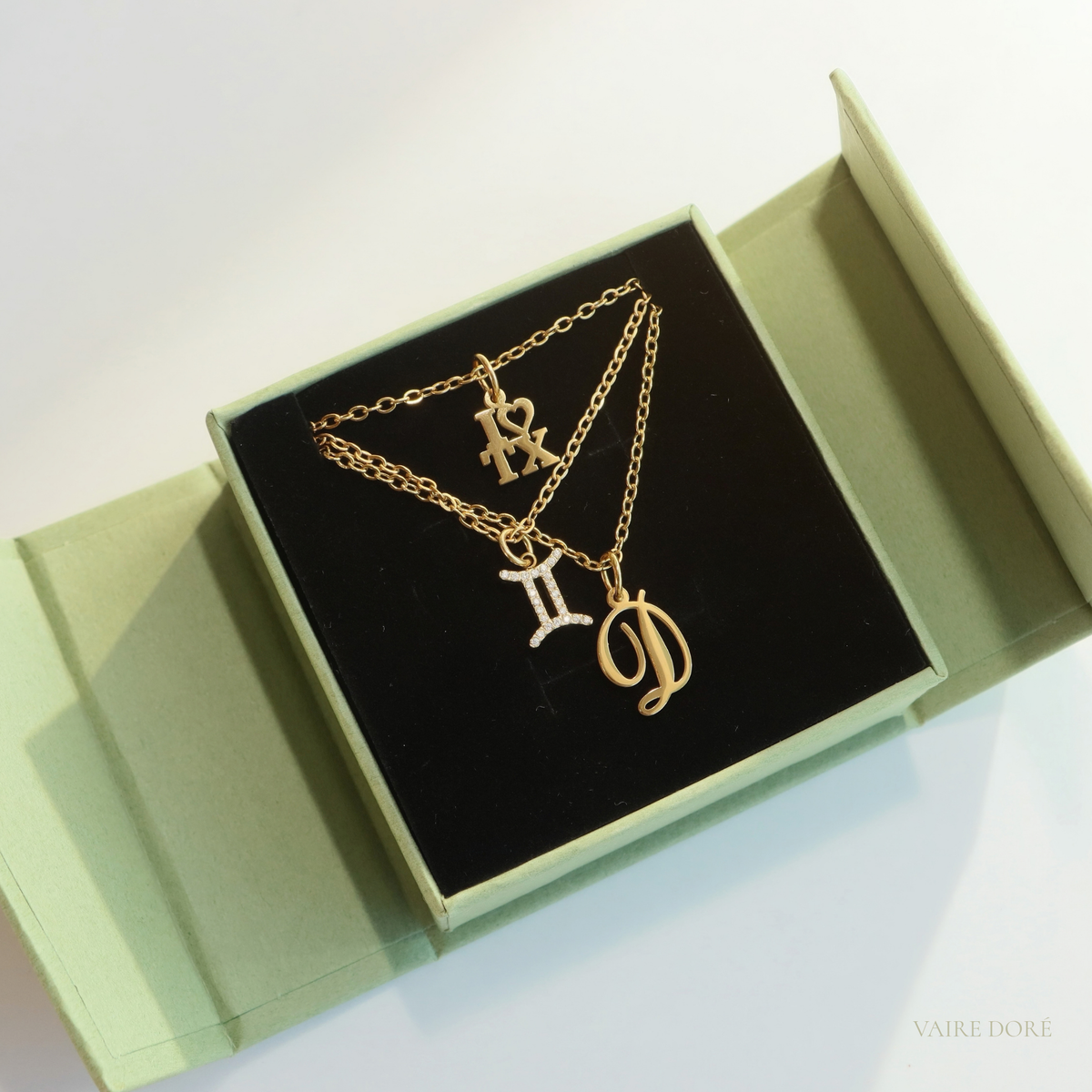 Cursive Classic Initial Necklace