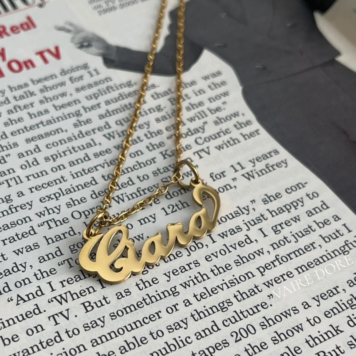 Mini Classic Custom Name Necklace